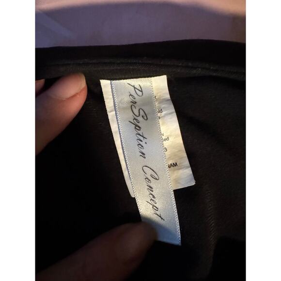 Pen Station Concept Two-Toned Polka Dot Blouse - Versatile Elegance - Medium - Picture 5 of 9